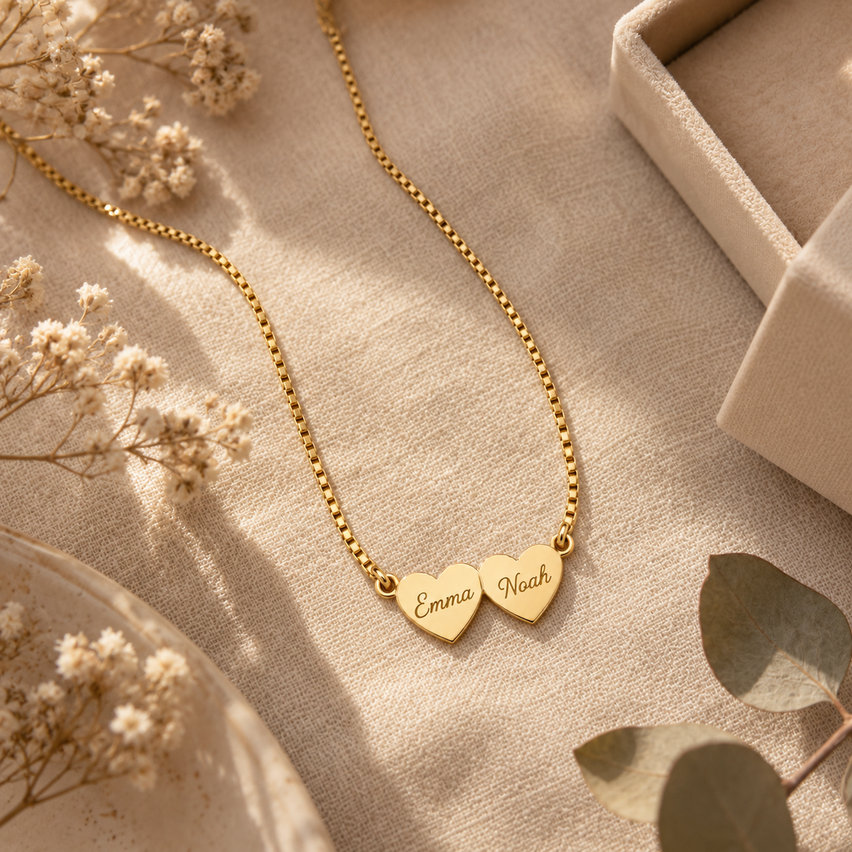 Amora – Personalisierte Herzkette