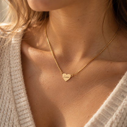 Amora – Personalisierte Herzkette