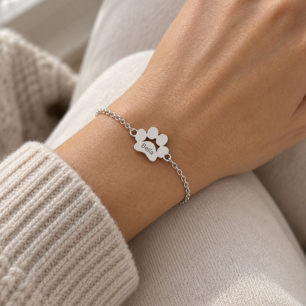 Max – Personalisiertes Pfotenarmband