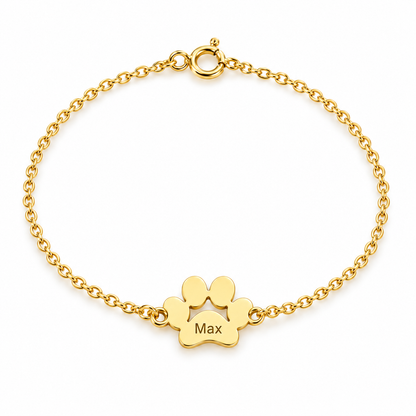 Max – Personalisiertes Pfotenarmband
